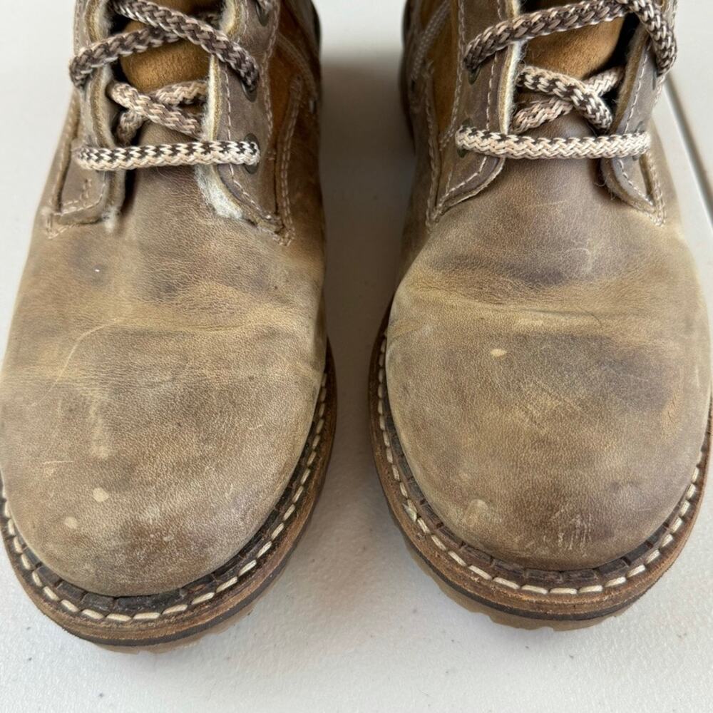 Bos. & Co. Brown Tan Heeled Boots - Picture 8 of 10